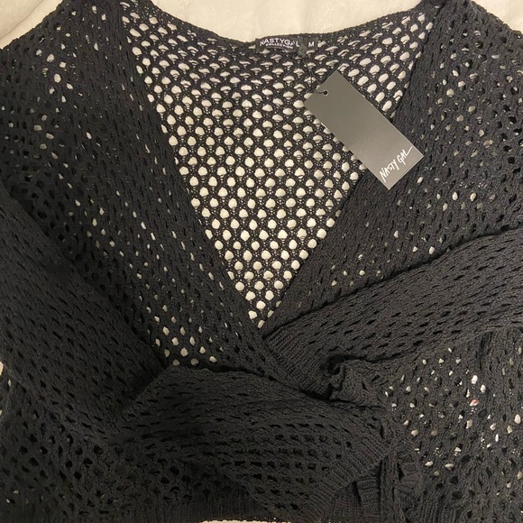 Nasty Gal - crochet black coverup - Picture 5 of 6